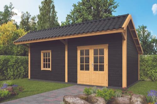 Lariks/Douglas Kapschuur Bergen L type 4 468x306 cm