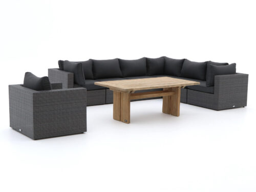 Forza Barolo/ROUGH-L hoek loungeset 8-delig - Laagste prijsgarantie!