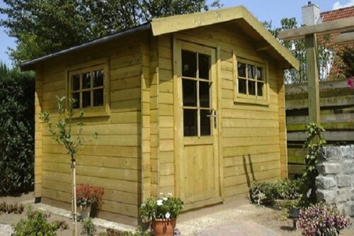 Blokhut 2520 250x200 cm - geïmpregneerd