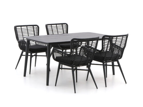 Intenso Asti/Sora 160cm dining tuinset 5-delig - Laagste prijsgarantie!