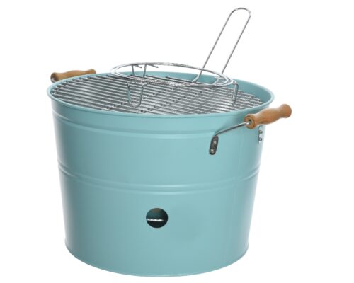 Barbecue Houtskool Emmer Staal - Blauw