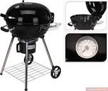 Barbecue Houtskool Bol op 4 Poten - Zwart