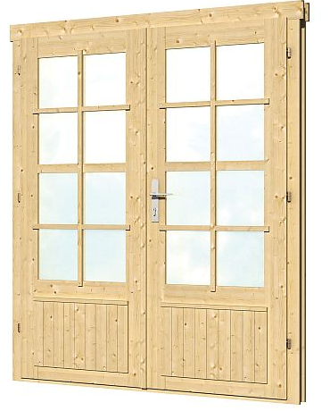 Dubbele deur DL7 B159xH188 cm 58 mm