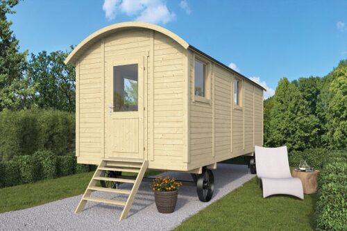 Pipowagen / Zigeunerwagen Angelo 237x600 cm