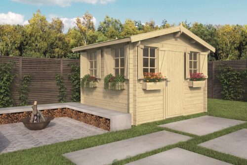 Blokhut Idonea 320x260 cm - geïmpregneerd