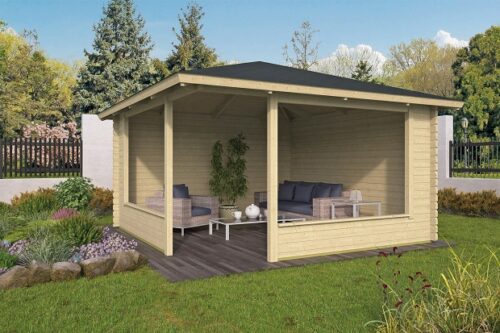 Blokhut/Prieel Marit 400x400 cm