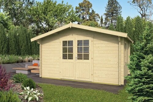 Blokhut Dyre 400x300 cm - geïmpregneerd