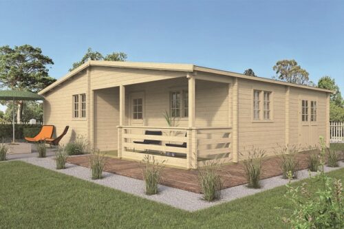 Blokhut Azores 941x848 cm - geïmpregneerd