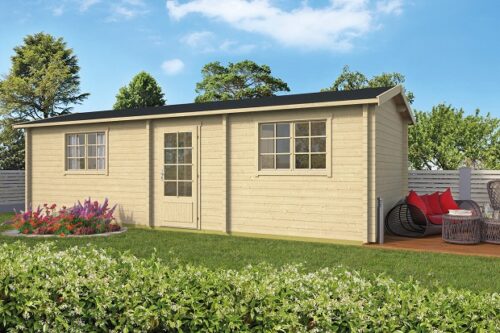 Blokhut Ava 844x347 cm - geïmpregneerd