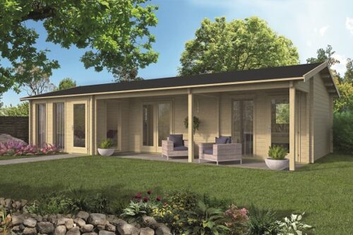 Blokhut Letterkenny 70 mm 1120x595 cm