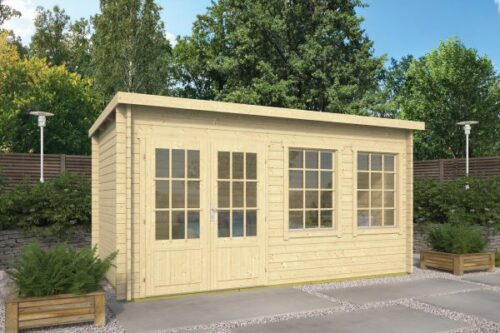 Blokhut Maria 450x250 cm incl. gratis dakleer