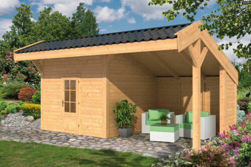 Lariks/Douglas kapschuur Markelo 600x400 cm Doe-het-zelf