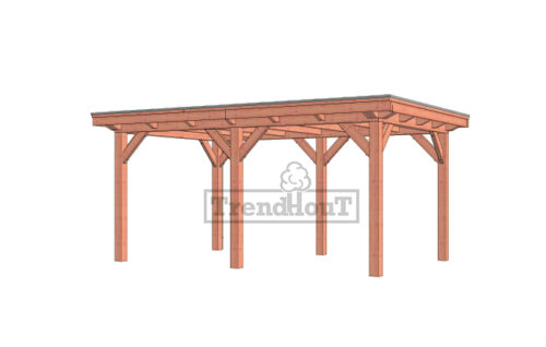 Buitenverblijf Florence 545x360 cm - Plat dak