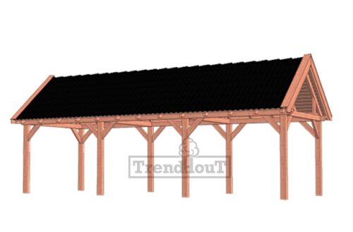 Buitenverblijf zadeldak XL 926x380 cm