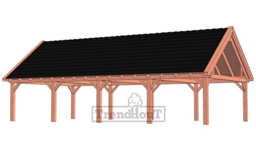 Overkapping Zadeldak XXL 1250x700 cm