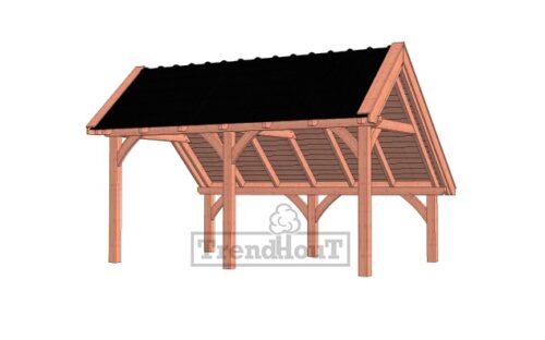 Kapschuur de Hoeve XL 530x380 cm