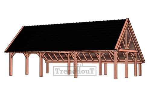 Kapschuur de Hofstee XXL 1145x720 cm