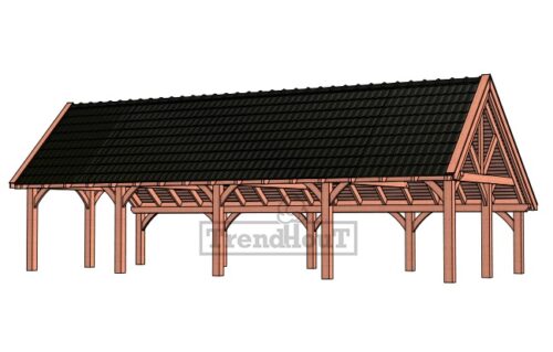 Kapschuur de Hofstee XXL 1250x595 cm