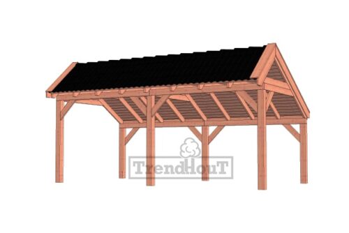 Kapschuur De Stee 600x360 cm