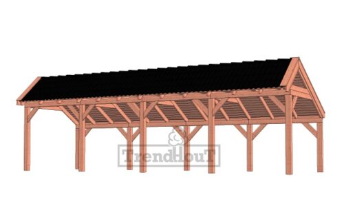 Kapschuur De Stee 980x360 cm