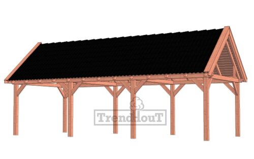 Buitenverblijf zadeldak XL 926x440 cm