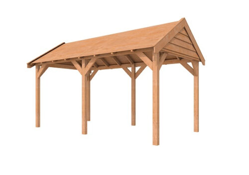 Douglasvision zadeldak Doe-het-zelf (DHZ) 530x300 cm