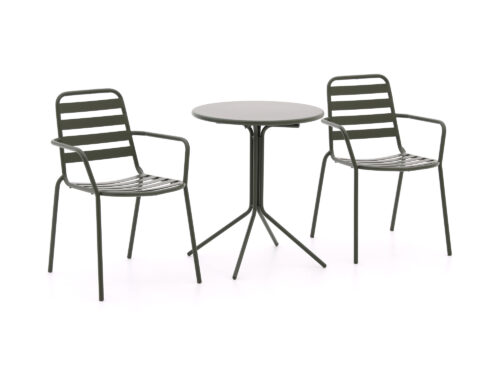 Forza Aziano balkonset 3-delig stapelbaar - Laagste prijsgarantie!