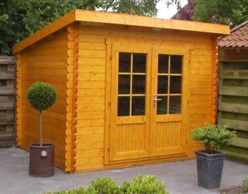 Blokhut 3025L 300x250 cm - geïmpregneerd