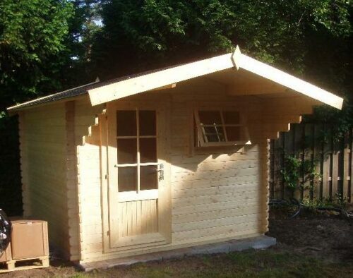 Blokhut 3026 300x250 cm - geïmpregneerd