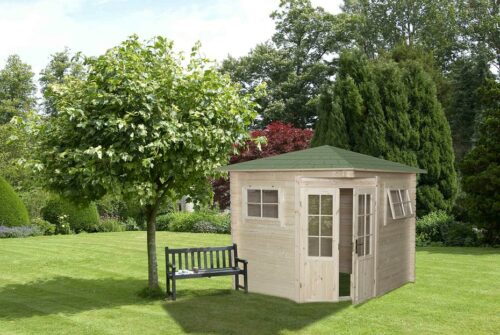 Blokhut 3055K 300x300 cm - geïmpregneerd