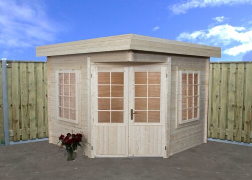 Blokhut 3056 300x300 cm - geïmpregneerd