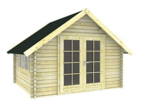 Blokhut 3530K 350x300 cm - gecoat