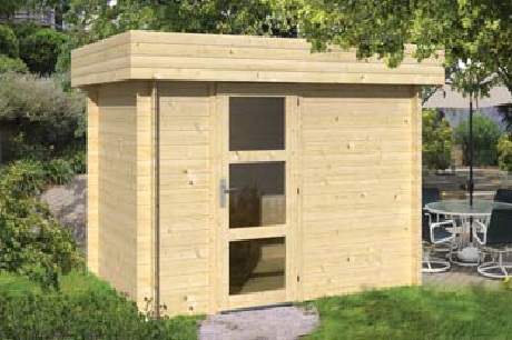 Blokhut Novalie 300x200 cm incl. dakleer & Thuisbezorgd