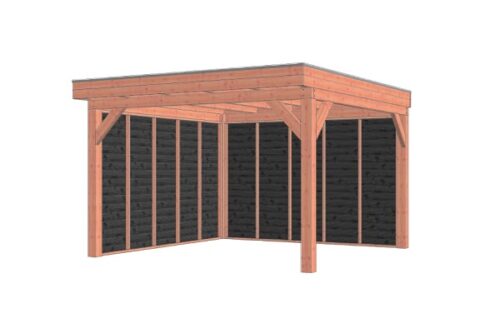 Buitenverblijf Refter XL 375x400 cm - Combinatie 1