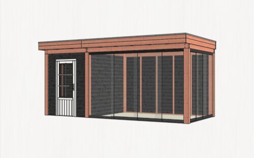 Buitenverblijf Refter XL 555x285 cm - Combinatie 1