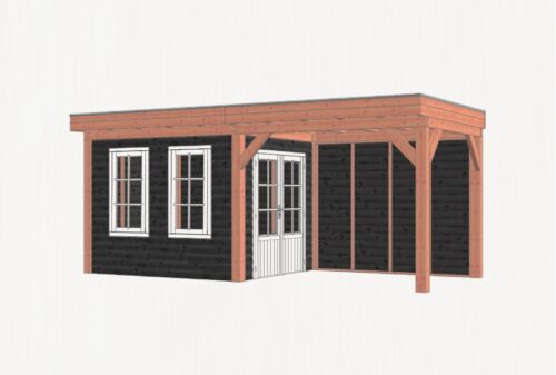 Buitenverblijf Refter XL 600x285 cm - Combinatie 1