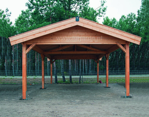 Carport Zadeldak C2 - 400x600 cm