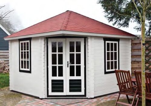 Tuindeco Blokhut Dagmar 350x350 cm