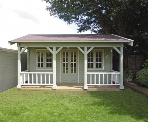 Lugarde Blokhut Dubai 44mm B36 - 500x550 cm