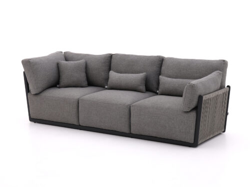 SUNS Sorrento lounge tuinbank 265cm incl. hoekelement rechts - Laagste prijsgarantie!