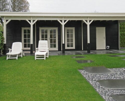 Blokhut Frankfurt 970x520 cm 44 mm