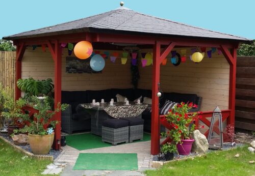 Hoekpaviljoen P3055 298x298 cm