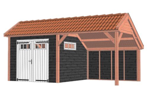 Kapschuur De Deel 615x340 cm - Combinatie 1