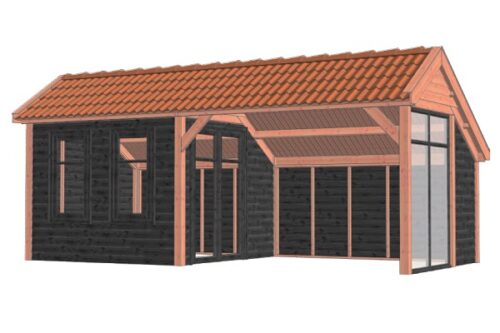 Kapschuur De Deel 680x340 cm - Combinatie 1