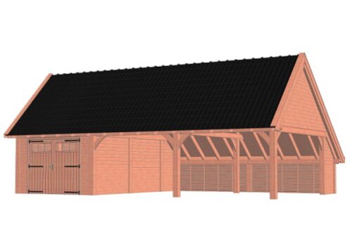 Kapschuur De Hofstee XXL 1145x720 cm - Combinatie 1