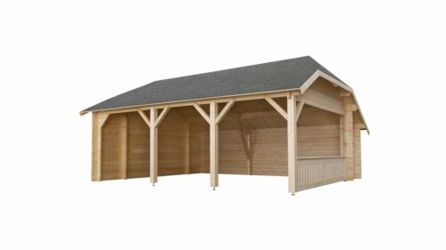 Wolfskapschuur WKS1 645x535 cm - geïmpregneerd