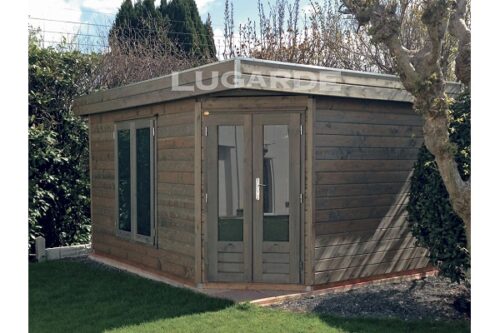 Lugarde Blokhut 5-Hoek Prima Lotus - 420x300 cm