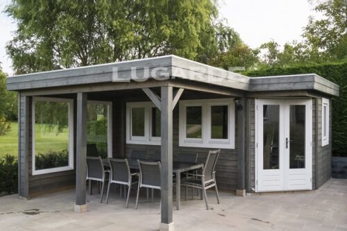 Lugarde Tuinhuis Prima Dilana - 600x480 cm (met overkapping)