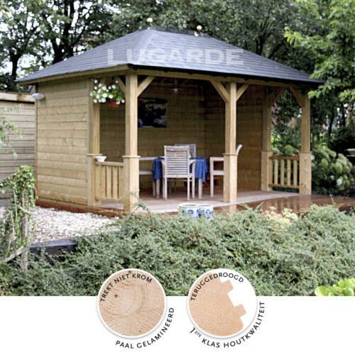 Vrijstaande Veranda Lisan VV9 - 420x300 cm