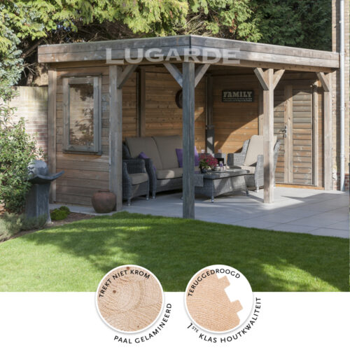 Vrijstaande Veranda Liz VV10 - 420x300 cm